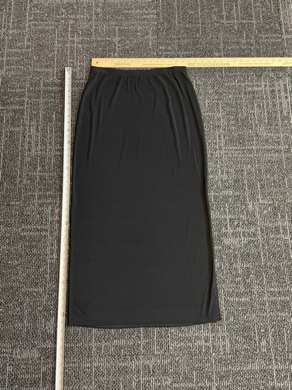 Maurices Maxi Skirt Large Midi Office Chic Minimalist Elegant Y2K Vintage USA